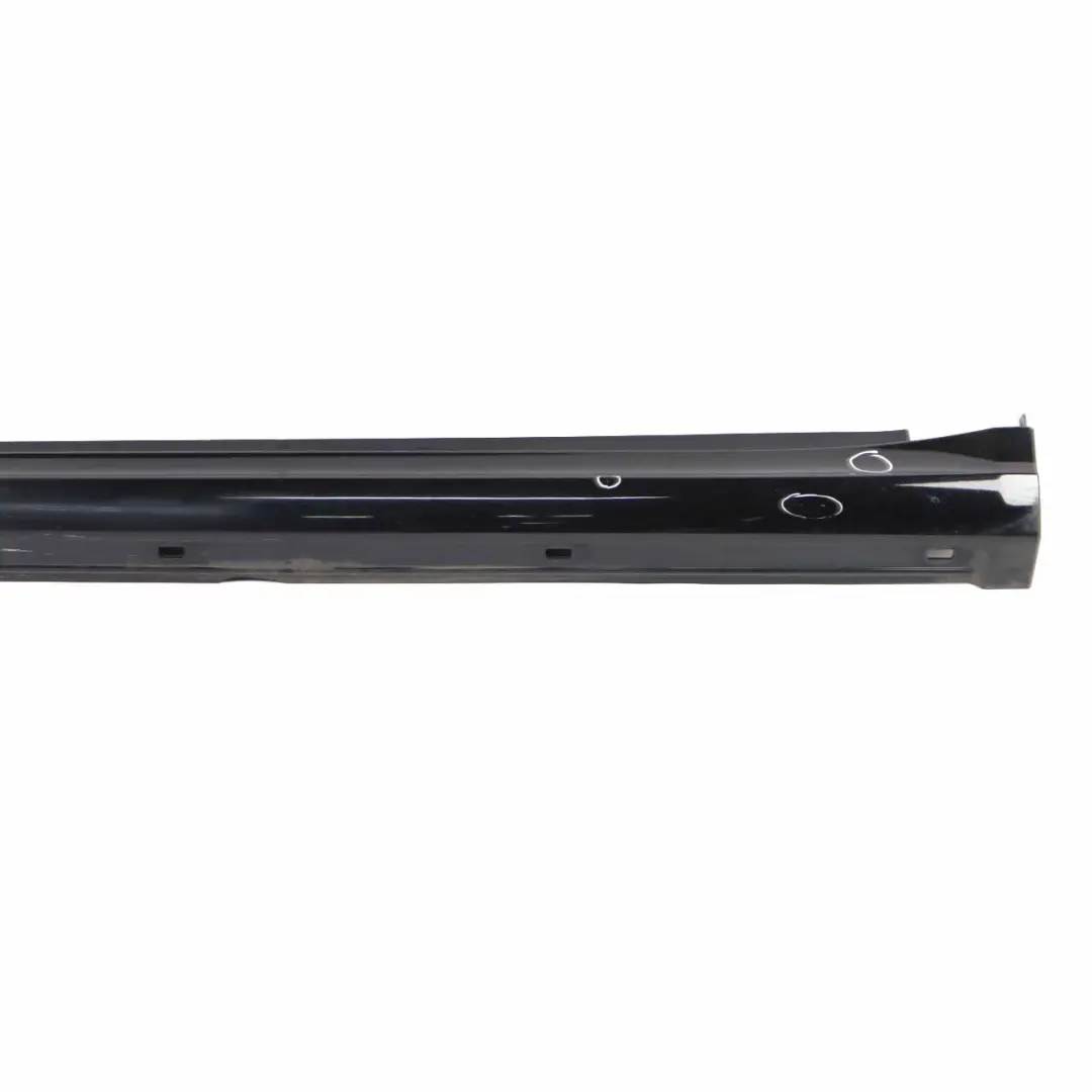 Side Skirt Door Sill Cover Left N/S Kosmos Cosmic Black - 191 to Mercedes W169 with Part number A1696110308 Mercedes W169 Side Skirt Door Sill Cover Left N/S Kosmos Cosmic Black - 191 - SKU A1696110308-KB - Part number A1696110308