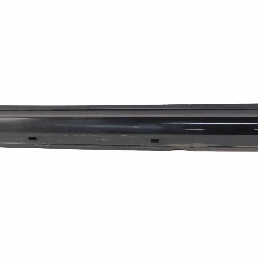 Side Skirt Door Sill Cover Left N/S Kosmos Cosmic Black - 191 to Mercedes W169 with Part number A1696110308 Mercedes W169 Side Skirt Door Sill Cover Left N/S Kosmos Cosmic Black - 191 - SKU A1696110308-KB - Part number A1696110308