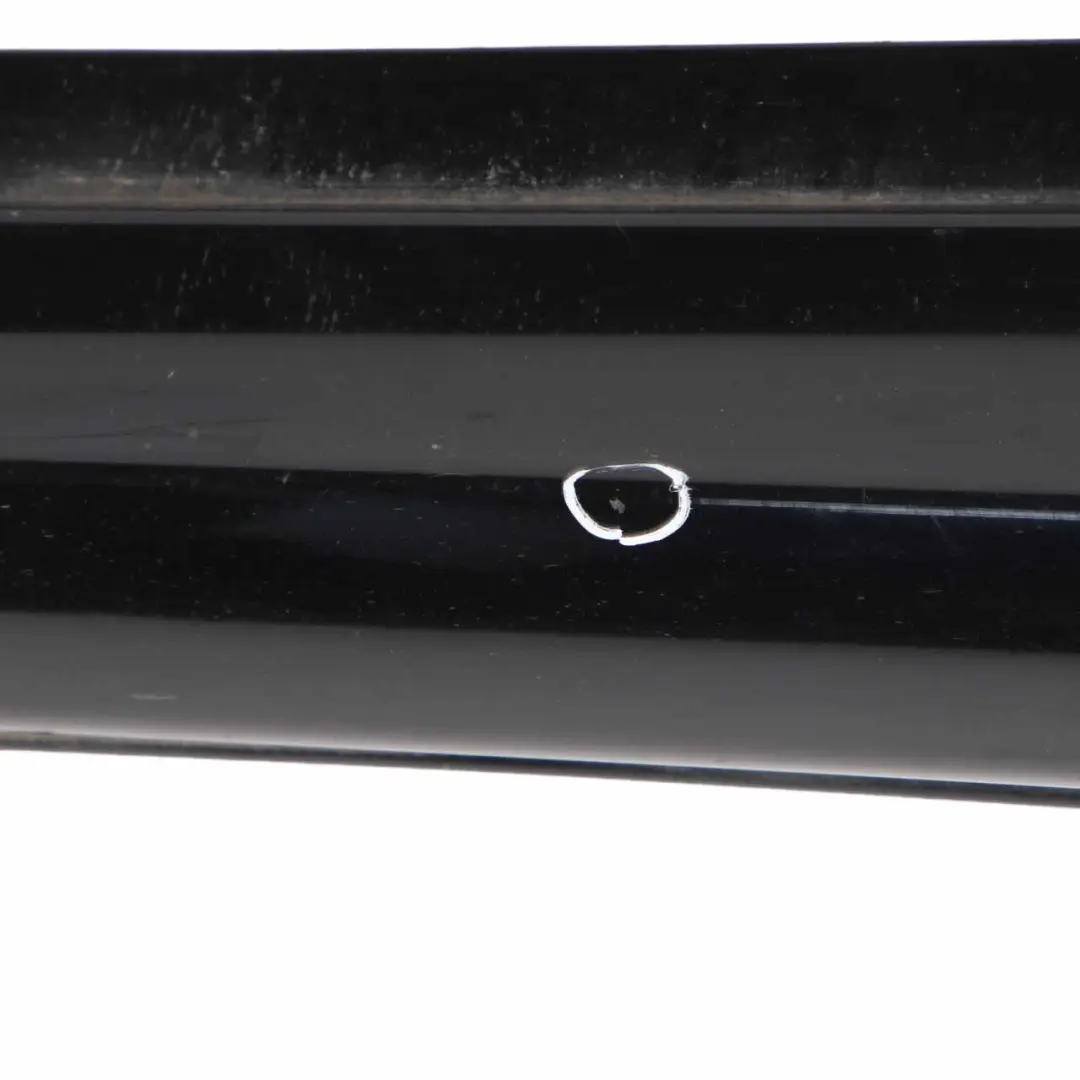 Side Skirt Door Sill Cover Left N/S Kosmos Cosmic Black - 191 to Mercedes W169 with Part number A1696110308 Mercedes W169 Side Skirt Door Sill Cover Left N/S Kosmos Cosmic Black - 191 - SKU A1696110308-KB - Part number A1696110308