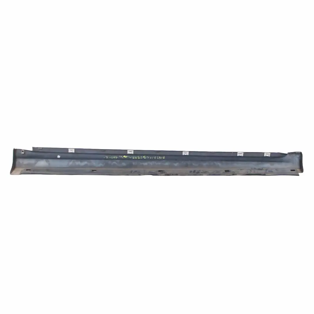 Side Skirt Door Sill Cover Left N/S Kosmos Cosmic Black - 191 to Mercedes W169 with Part number A1696110308 Mercedes W169 Side Skirt Door Sill Cover Left N/S Kosmos Cosmic Black - 191 - SKU A1696110308-KB - Part number A1696110308