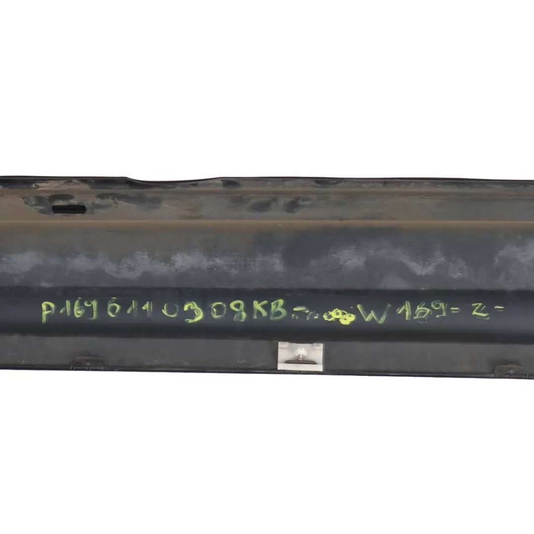 Mercedes W169 Side Skirt Door Sill Cover Left N/S Kosmos Cosmic Black - 191 - SKU A1696110308-KB - Part number A1696110308