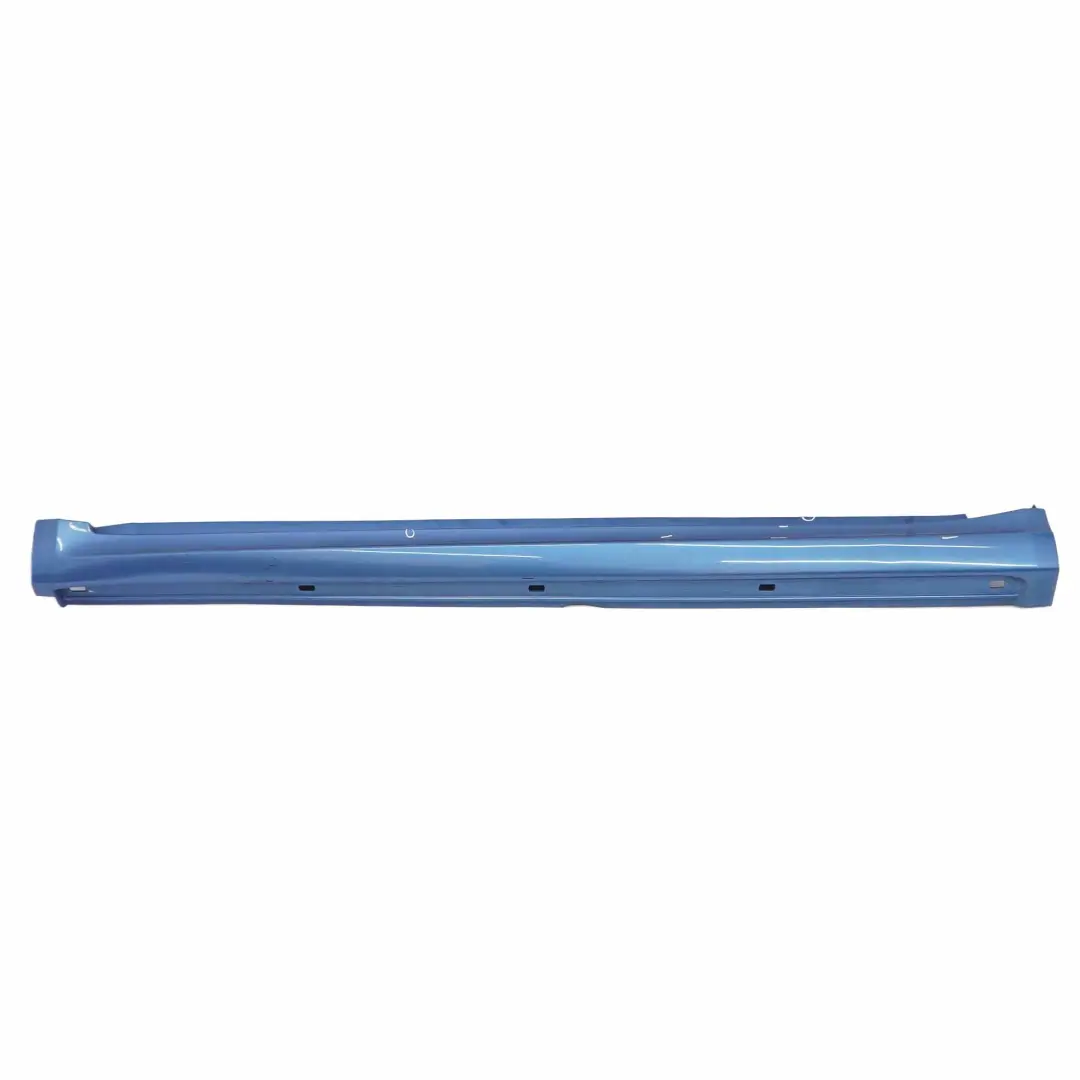 Side Skirt Door Sill Cover Left N/S Mistral Blue Metallic - 955 to Mercedes W169 with Part number A1696110308 Mercedes W169 Side Skirt Door Sill Cover Left N/S Mistral Blue Metallic - 955 - SKU A1696110308-MBL - Part number A1696110308