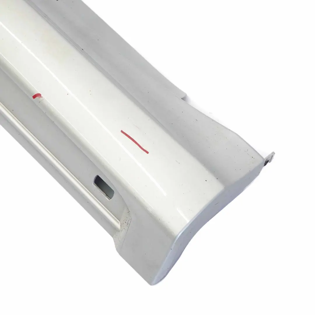Mercedes W169 Side Skirt Door Sill Cover Left N/S Polar Silver Metallic - 761 - SKU A1696110308-PLS1 - Part number A1696110308
