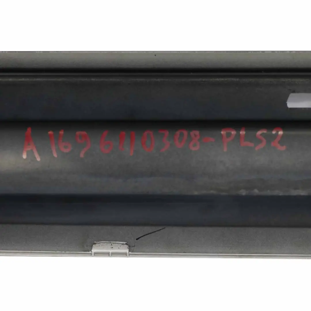  Faldón lateral Mercedes W169 Cubre umbral de puerta izquierdo Plata polar - 761 - SKU A1696110308-PLS2 - Número de pieza A1696110308