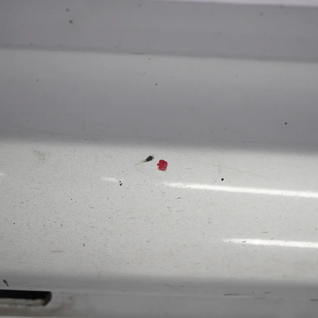 Mercedes W169 Side Skirt Door Sill Cover Left N/S Polar Silver Metallic - 761 - SKU A1696110308-PLS - Part number A1696110308