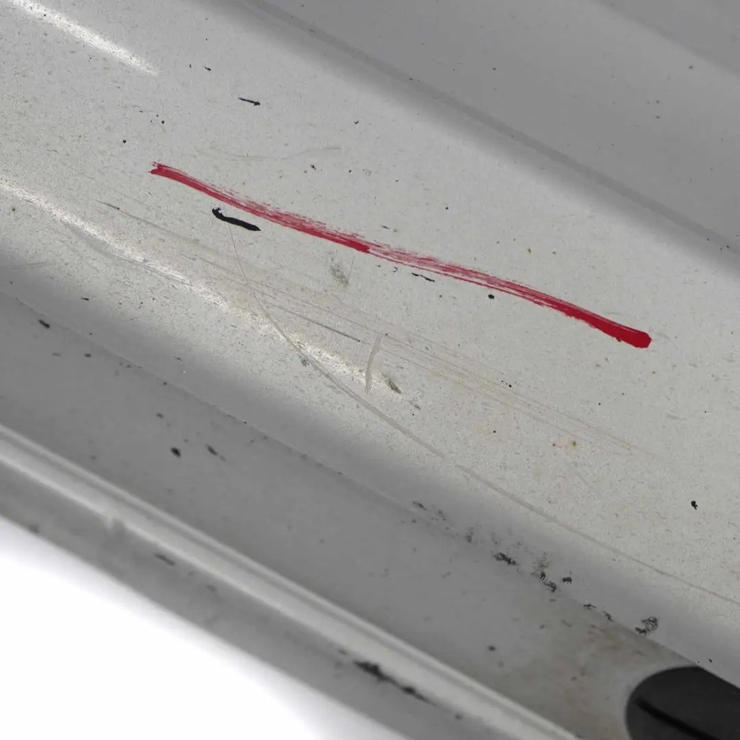 Mercedes W169 Side Skirt Door Sill Cover Left N/S Polar Silver Metallic - 761 - SKU A1696110308-PLS - Part number A1696110308