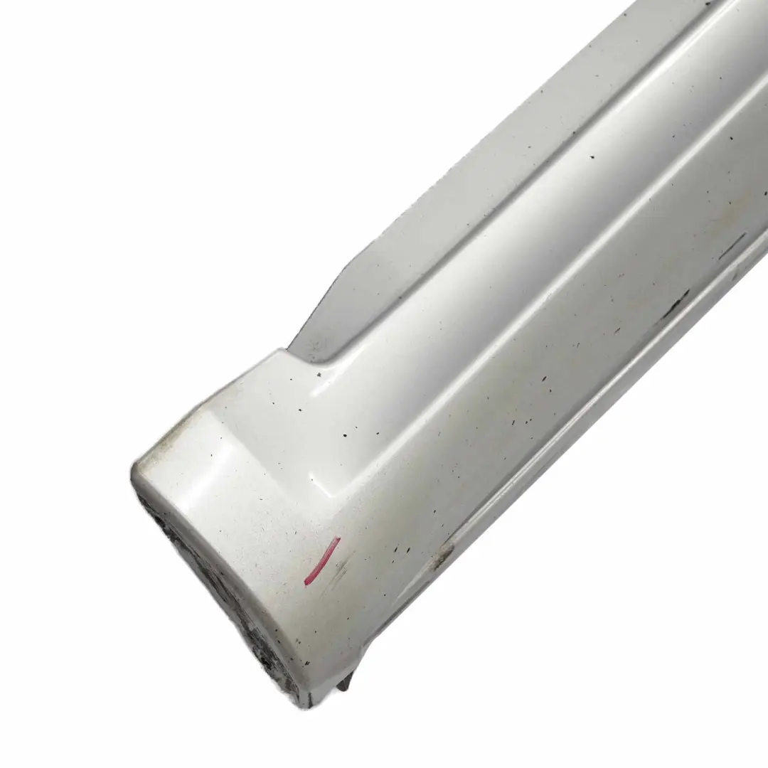 Side Skirt Door Sill Cover Left N/S Polar Silver Metallic - 761 to Mercedes W169 with Part number A1696110308 Mercedes W169 Side Skirt Door Sill Cover Left N/S Polar Silver Metallic - 761 - SKU A1696110308-PLS - Part number A1696110308