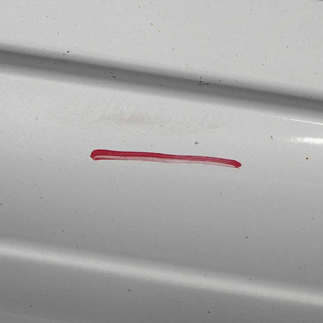Mercedes W169 Side Skirt Door Sill Cover Left N/S Polar Silver Metallic - 761 - SKU A1696110308-PLS - Part number A1696110308
