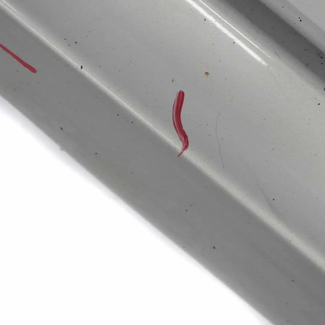 Mercedes W169 Side Skirt Door Sill Cover Left N/S Polar Silver Metallic - 761 - SKU A1696110308-PLS - Part number A1696110308