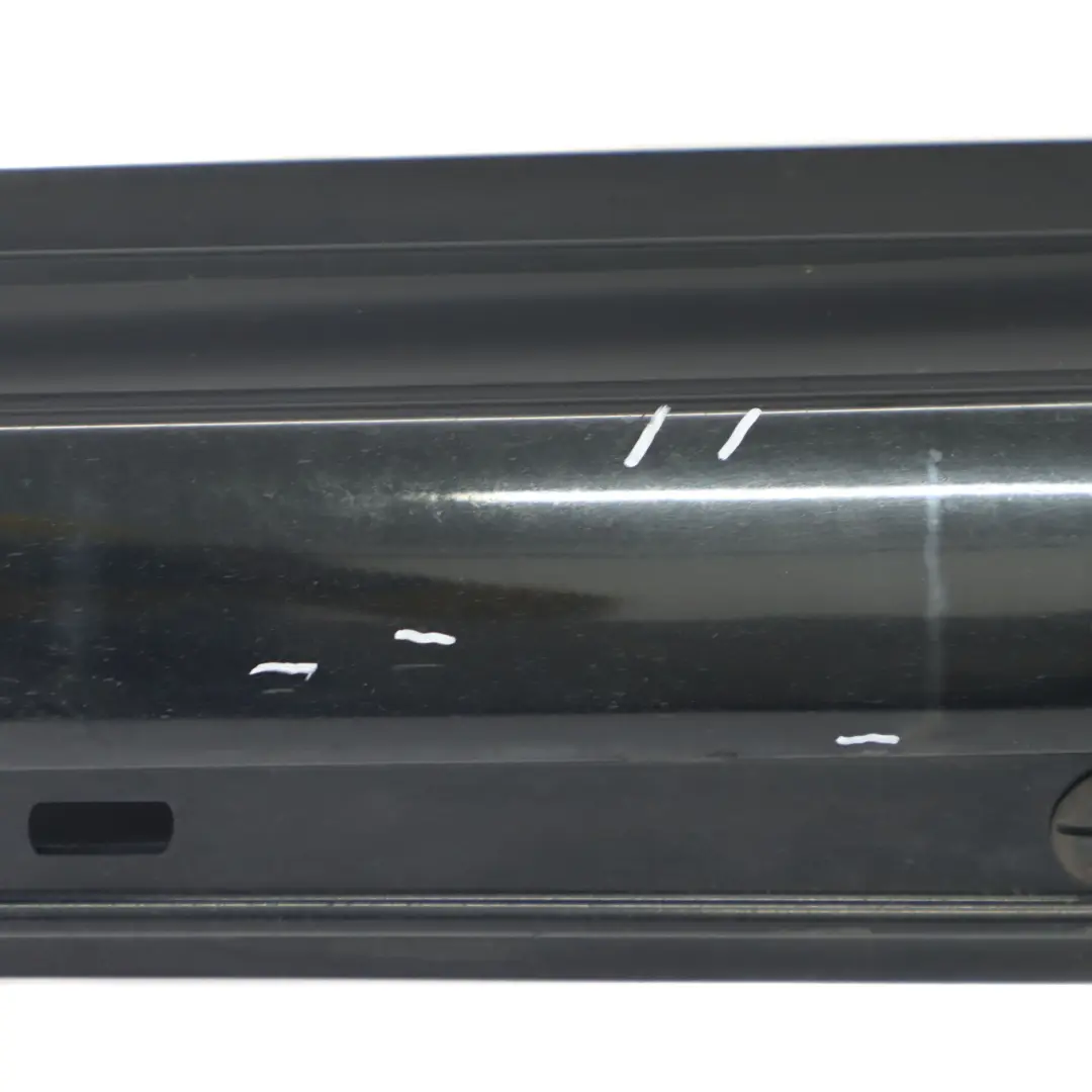 Mercedes W169 Coperchio soglia porta gonna laterale sinistra Tropical Black 160 - SKU A1696110308-TBL - Numero di parte A1696110308