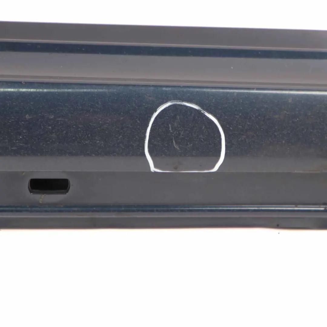 Side Skirt Door Sill Cover Right O/S Atoll Blue Metallic - 375 to Mercedes W169 with Part number A1696110408 Mercedes W169 Side Skirt Door Sill Cover Right O/S Atoll Blue Metallic - 375 - SKU A1696110408-AB - Part number A1696110408