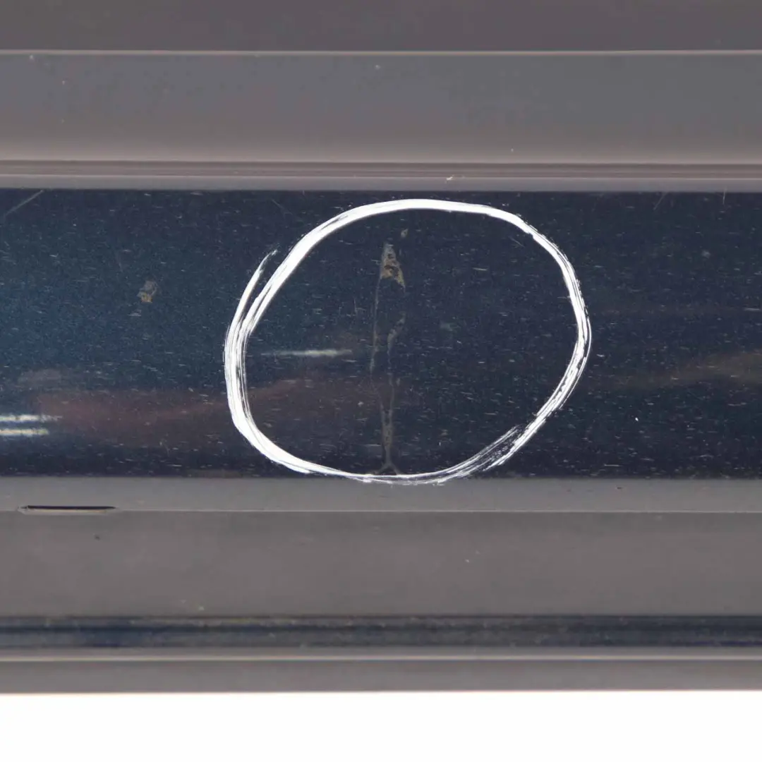 Side Skirt Door Sill Cover Right O/S Atoll Blue Metallic - 375 to Mercedes W169 with Part number A1696110408 Mercedes W169 Side Skirt Door Sill Cover Right O/S Atoll Blue Metallic - 375 - SKU A1696110408-AB - Part number A1696110408