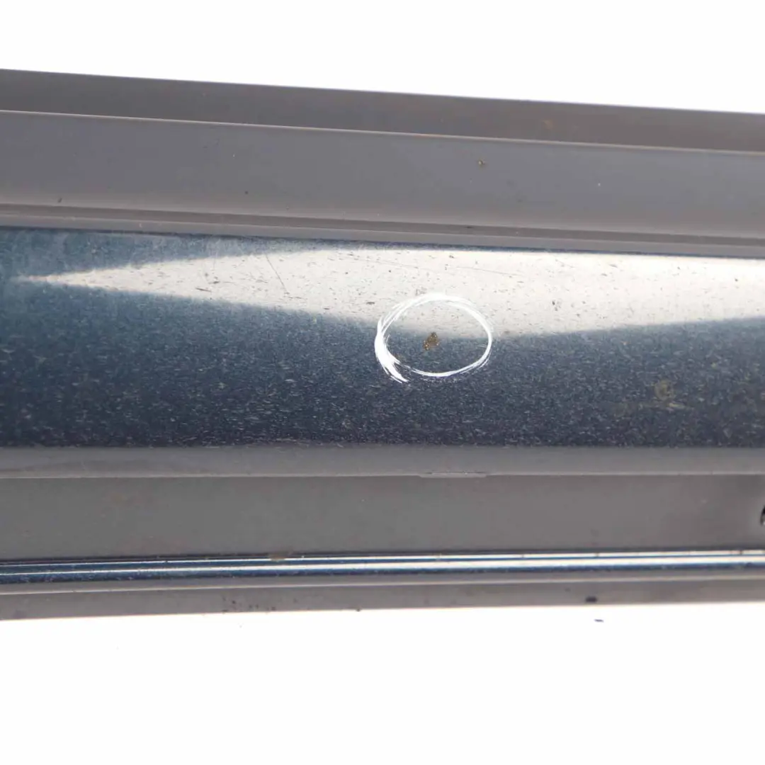 Side Skirt Door Sill Cover Right O/S Atoll Blue Metallic - 375 to Mercedes W169 with Part number A1696110408 Mercedes W169 Side Skirt Door Sill Cover Right O/S Atoll Blue Metallic - 375 - SKU A1696110408-AB - Part number A1696110408