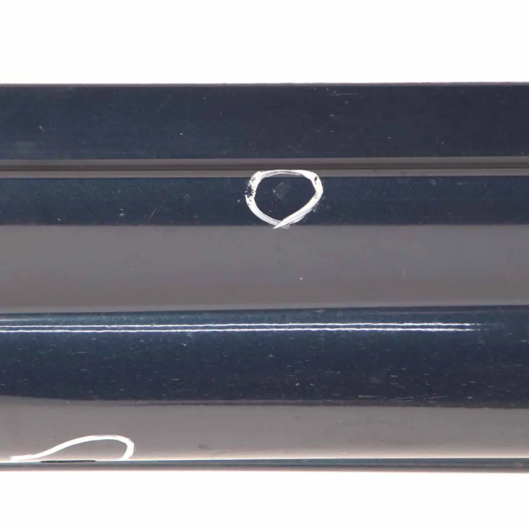 Mercedes W169 Side Skirt Door Sill Cover Right O/S Atoll Blue Metallic - 375 - SKU A1696110408-AB - Part number A1696110408