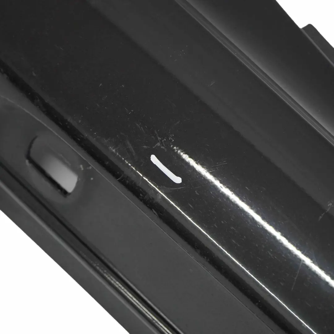 Mercedes W169 Side Skirt Door Sill Cover Right O/S Kosmos Cosmic Black - 191 - SKU A1696110408-KB - Part number A1696110408
