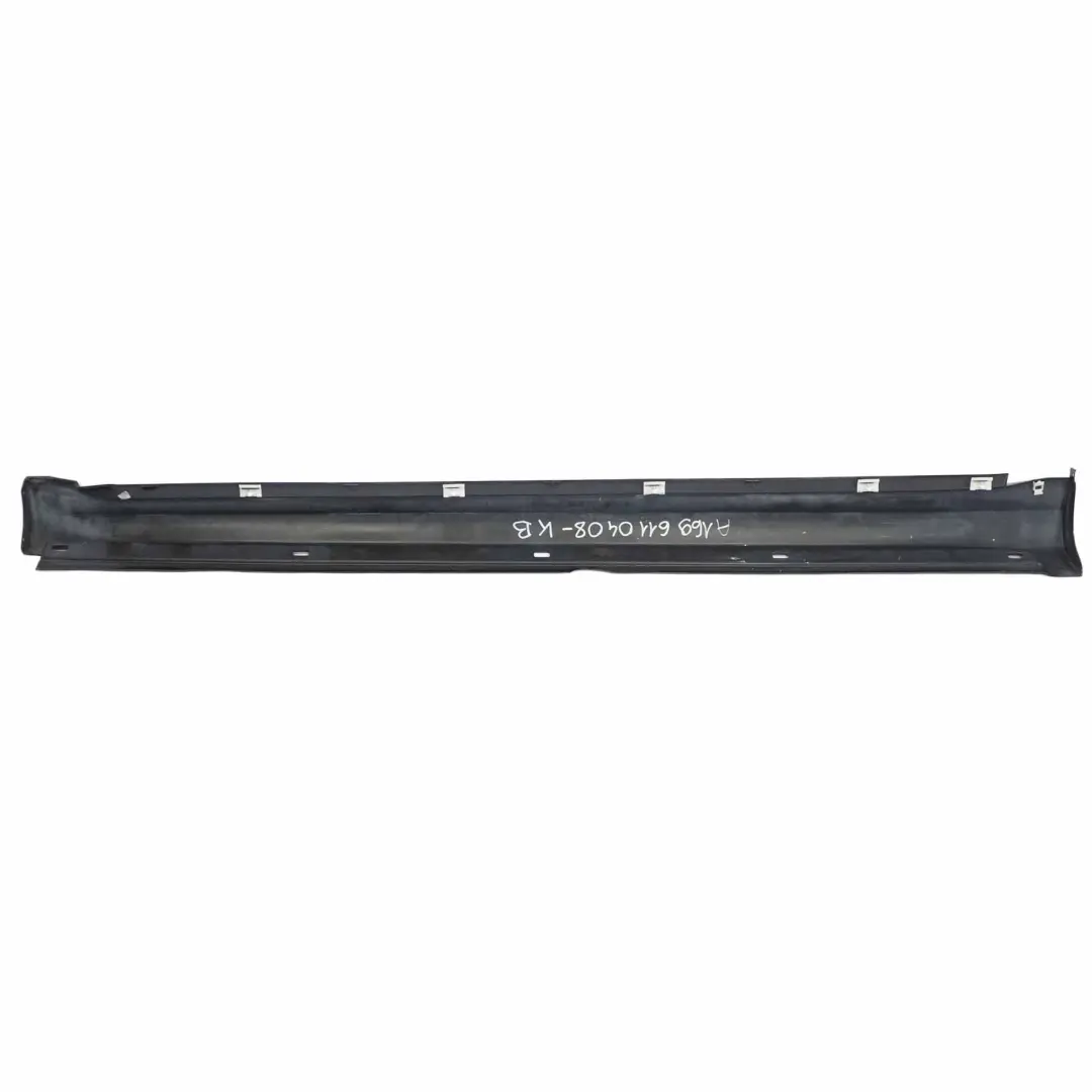 Mercedes W169 Side Skirt Door Sill Cover Right O/S Kosmos Cosmic Black - 191 - SKU A1696110408-KB - Part number A1696110408
