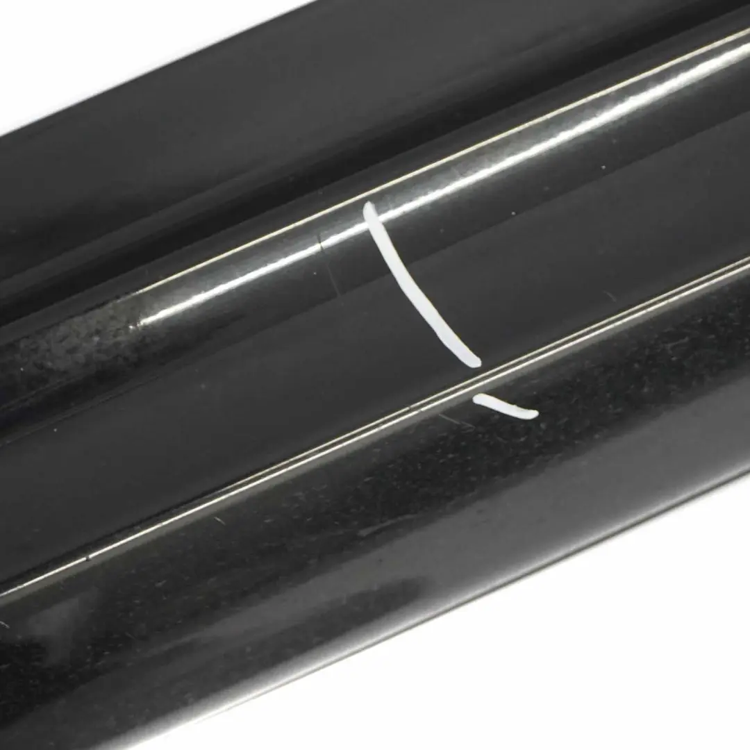 Side Skirt Door Sill Cover Right O/S Kosmos Cosmic Black - 191 to Mercedes W169 with Part number A1696110408 Mercedes W169 Side Skirt Door Sill Cover Right O/S Kosmos Cosmic Black - 191 - SKU A1696110408-KB - Part number A1696110408