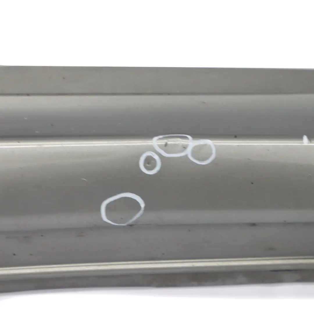 Side Skirt Door Sill Cover Right O/S Comet Grey Metallic - 748 to Mercedes W169 with Part number A1696110408 Mercedes W169 Side Skirt Door Sill Cover Right O/S Comet Grey Metallic - 748 - SKU A1696110408-KMG - Part number A1696110408