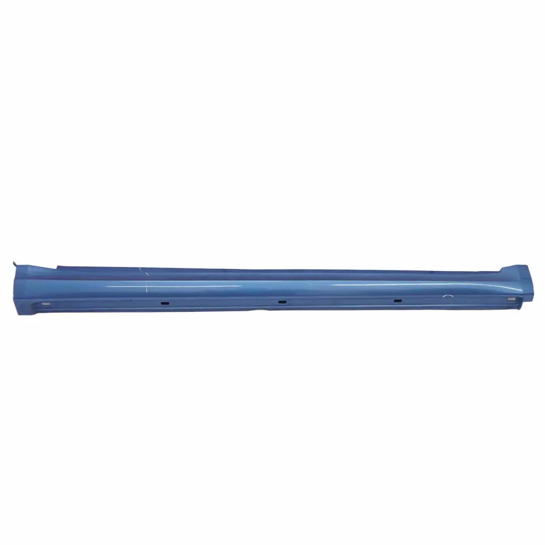  Faldón lateral Mercedes W169 Cubre umbral de puerta Derecho Mistral Blue - 955 - SKU A1696110408-MBL - Número de pieza A1696110408