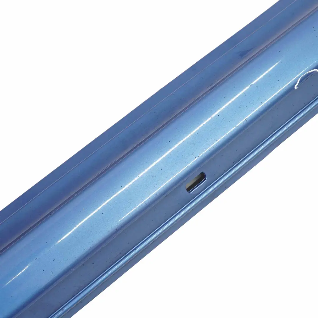 Side Skirt Door Sill Cover Right O/S Mistral Blue Metallic - 955 to Mercedes W169 with Part number A1696110408 Mercedes W169 Side Skirt Door Sill Cover Right O/S Mistral Blue Metallic - 955 - SKU A1696110408-MBL - Part number A1696110408