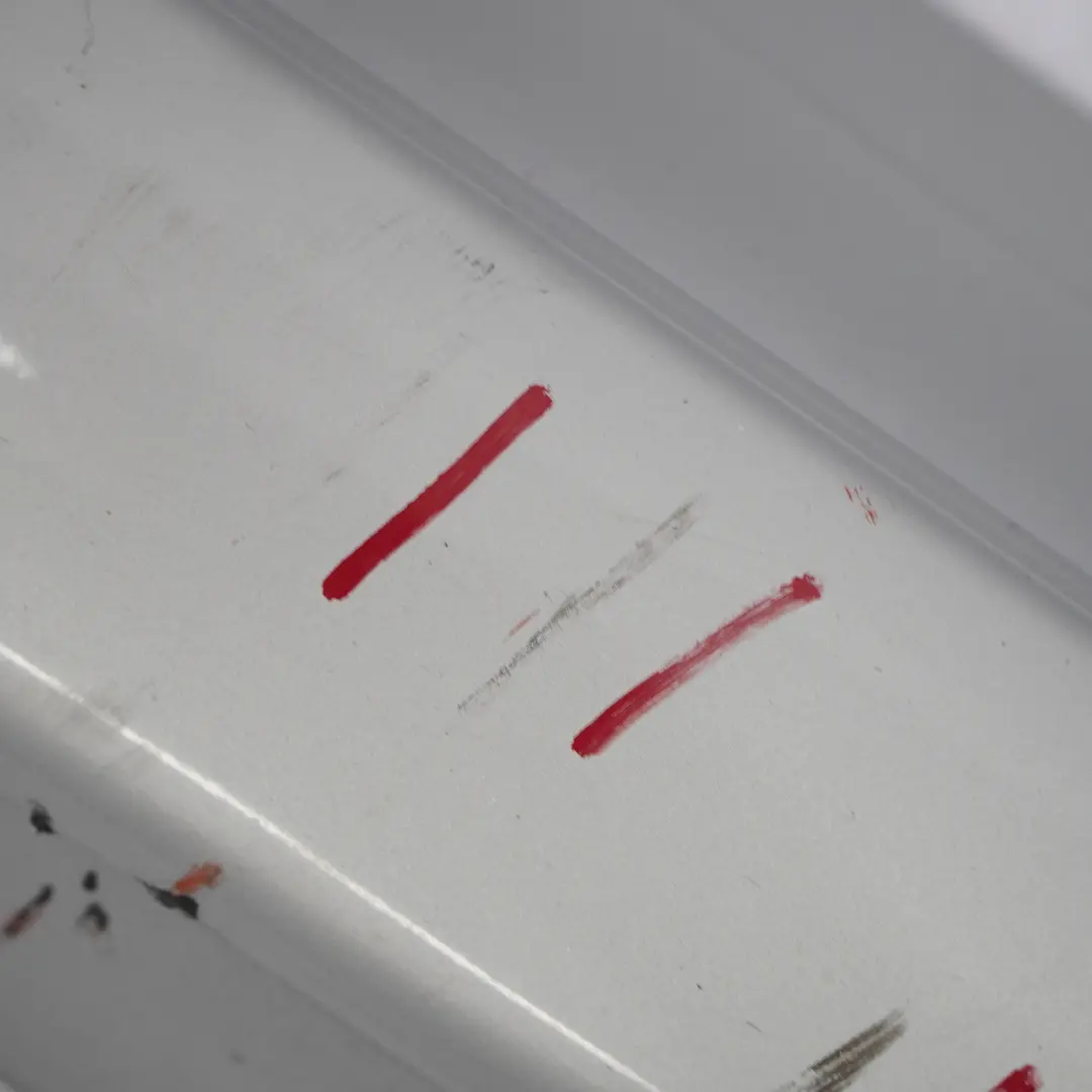 Side Skirt Door Sill Cover Right O/S Polar Silver Metallic - 761 to Mercedes W169 with Part number A1696110408 Mercedes W169 Side Skirt Door Sill Cover Right O/S Polar Silver Metallic - 761 - SKU A1696110408-PLS - Part number A1696110408