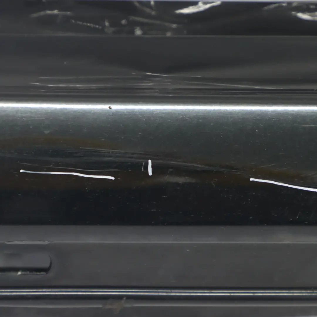 Mercedes W169 Seitenschwellerabdeckung rechts Tropical Black Metallic - 160 - SKU A1696110408-TBL - Teilenummer A1696110408