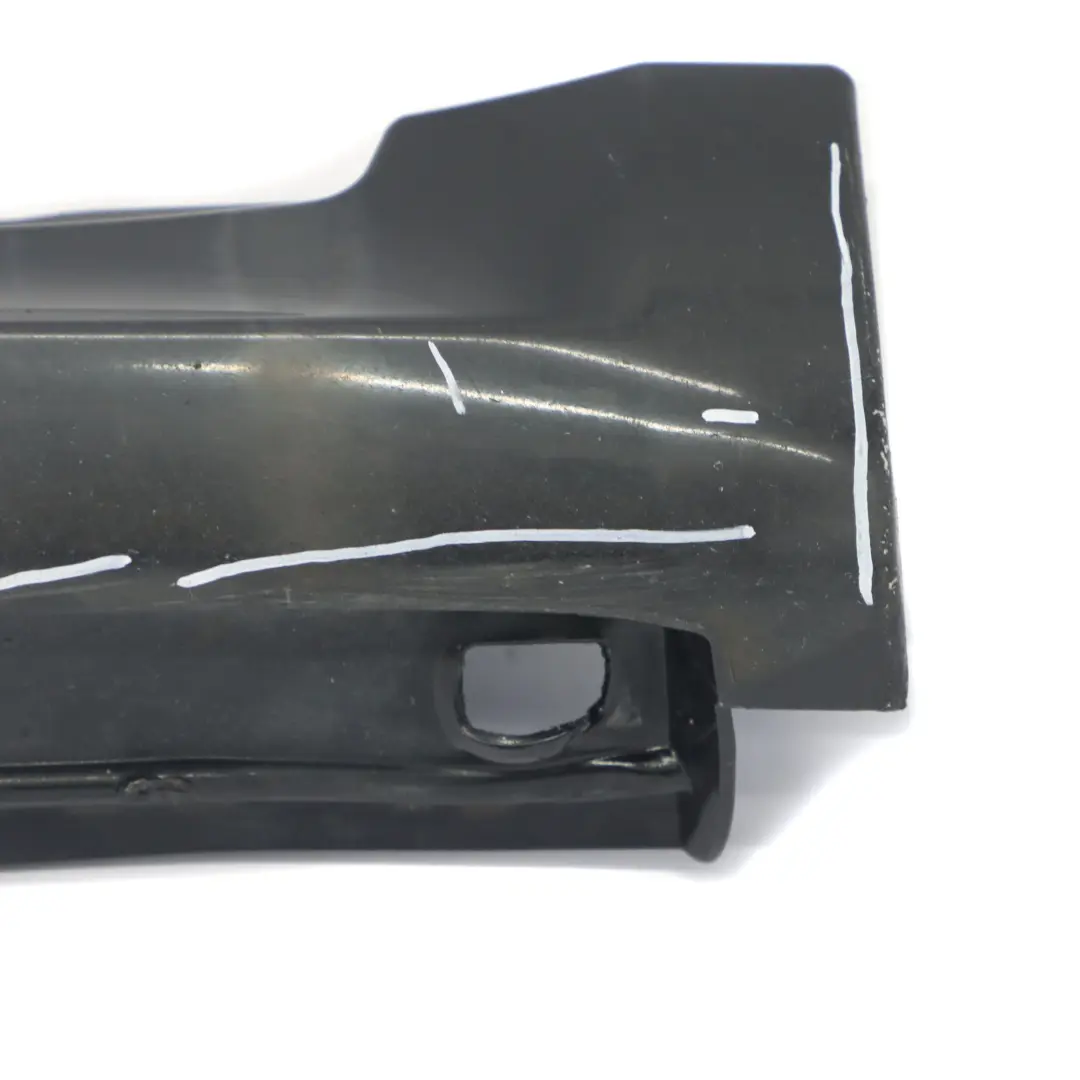 Seitenschwellerabdeckung rechts Tropical Black Metallic - 160 für Mercedes W169 mit Teilenummer A1696110408 Mercedes W169 Seitenschwellerabdeckung rechts Tropical Black Metallic - 160 - SKU A1696110408-TBL - Teilenummer A1696110408