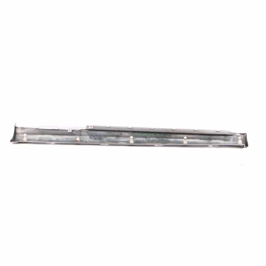 Side Skirt Door Sill Cover Left N/S Polar Silver - 761 to Mercedes W169 Coupe with Part number A1696111108 Mercedes W169 Coupe Side Skirt Door Sill Cover Left N/S Polar Silver - 761 - SKU A1696111108-PLS - Part number A1696111108