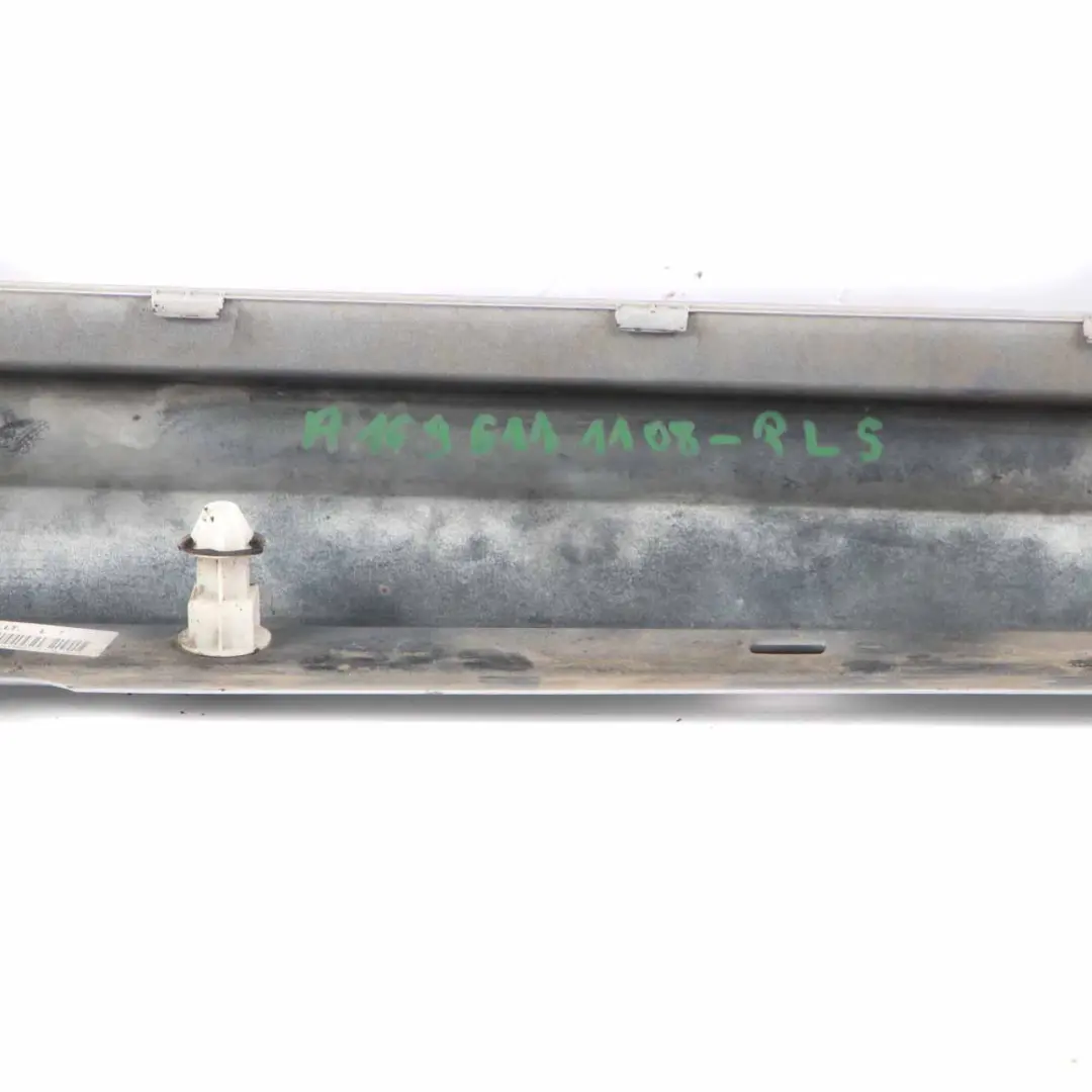 Mercedes W169 Coupe Side Skirt Door Sill Cover Left N/S Polar Silver - 761 - SKU A1696111108-PLS - Part number A1696111108