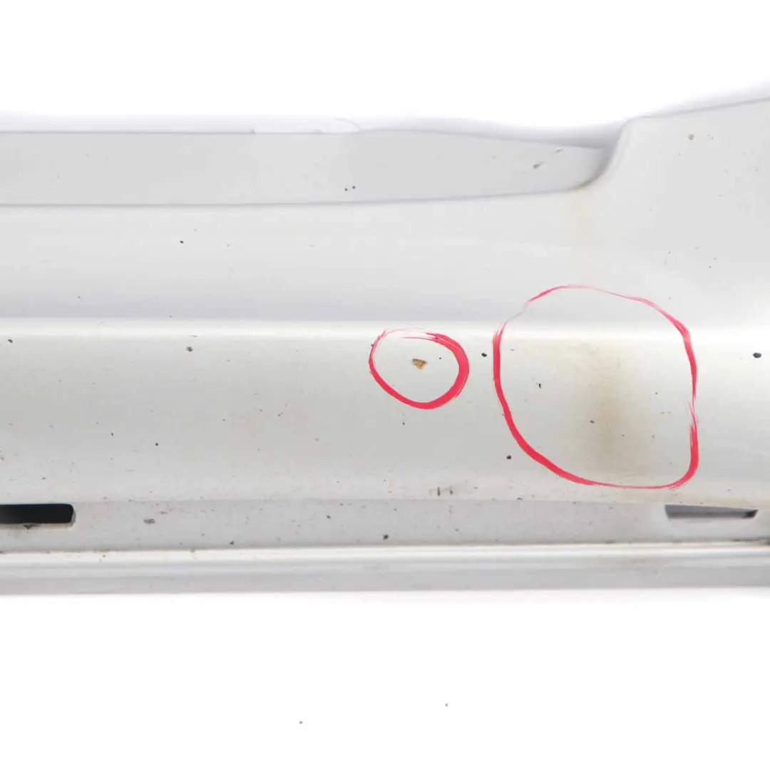 Mercedes W169 Coupe Side Skirt Door Sill Cover Right O/S Polar Silver - 761 - SKU A1696111208-PLS - Part number A1696111208