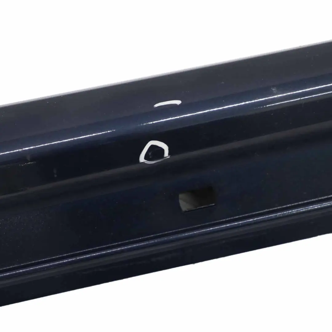 Side Skirt Trim Door Sill Cover Left N/S Atoll Blue Metallic - 375 to Mercedes W245 with Part number A1696111508 Mercedes W245 Side Skirt Trim Door Sill Cover Left N/S Atoll Blue Metallic - 375 - SKU A1696111508-AB - Part number A1696111508