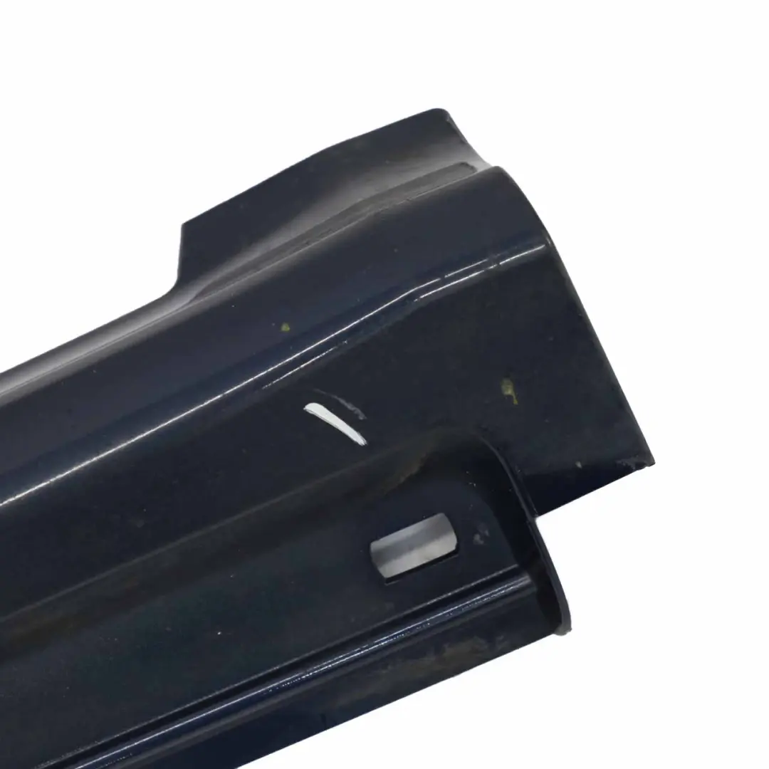 Mercedes W245 Cubre umbral de puerta izquierdo Atoll Blue Metallic - 375 - SKU A1696111508-AB - Número de pieza A1696111508