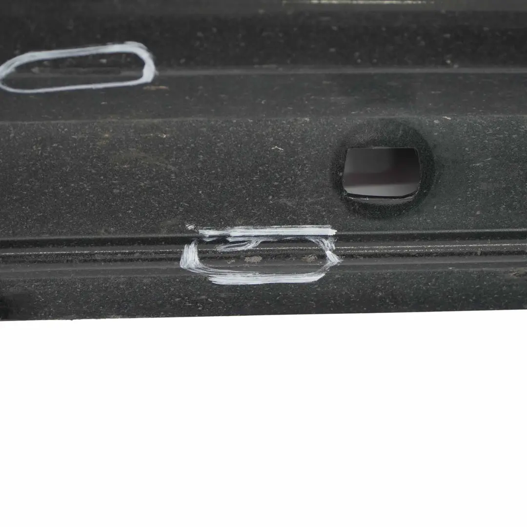 Mercedes W245 Faldón lateral Cubre puerta Izquierdo Negro Cósmico Metalizado 191 - SKU A1696111508-KB1 - Número de pieza A1696111508