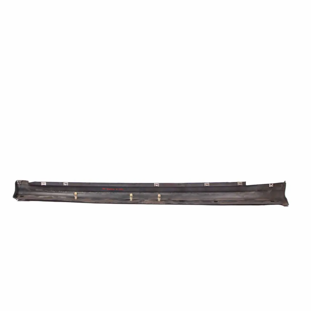 Side Skirt Door Sill Cover Right O/S Kosmos Black Metallic - 191 to Mercedes W245 with Part number A1696111608 Mercedes W245 Side Skirt Door Sill Cover Right O/S Kosmos Black Metallic - 191 - SKU A1696111608-KB2 - Part number A1696111608