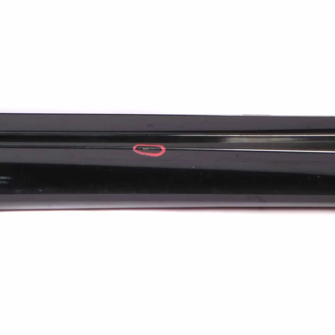 Side Skirt Door Sill Cover Right O/S Kosmos Black Metallic - 191 to Mercedes W245 with Part number A1696111608 Mercedes W245 Side Skirt Door Sill Cover Right O/S Kosmos Black Metallic - 191 - SKU A1696111608-KB2 - Part number A1696111608