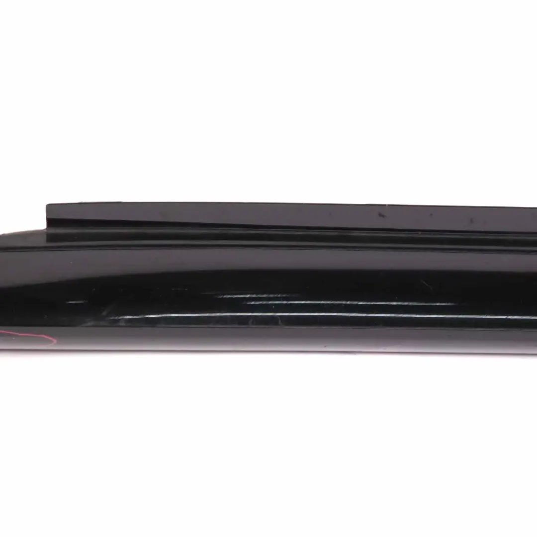 Mercedes W245 Side Skirt Door Sill Cover Right O/S Kosmos Black Metallic - 191 - SKU A1696111608-KB2 - Part number A1696111608