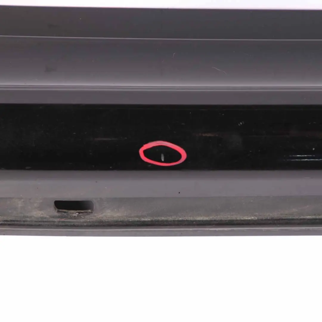 Mercedes W245 Side Skirt Door Sill Cover Right O/S Kosmos Black Metallic - 191 - SKU A1696111608-KB2 - Part number A1696111608