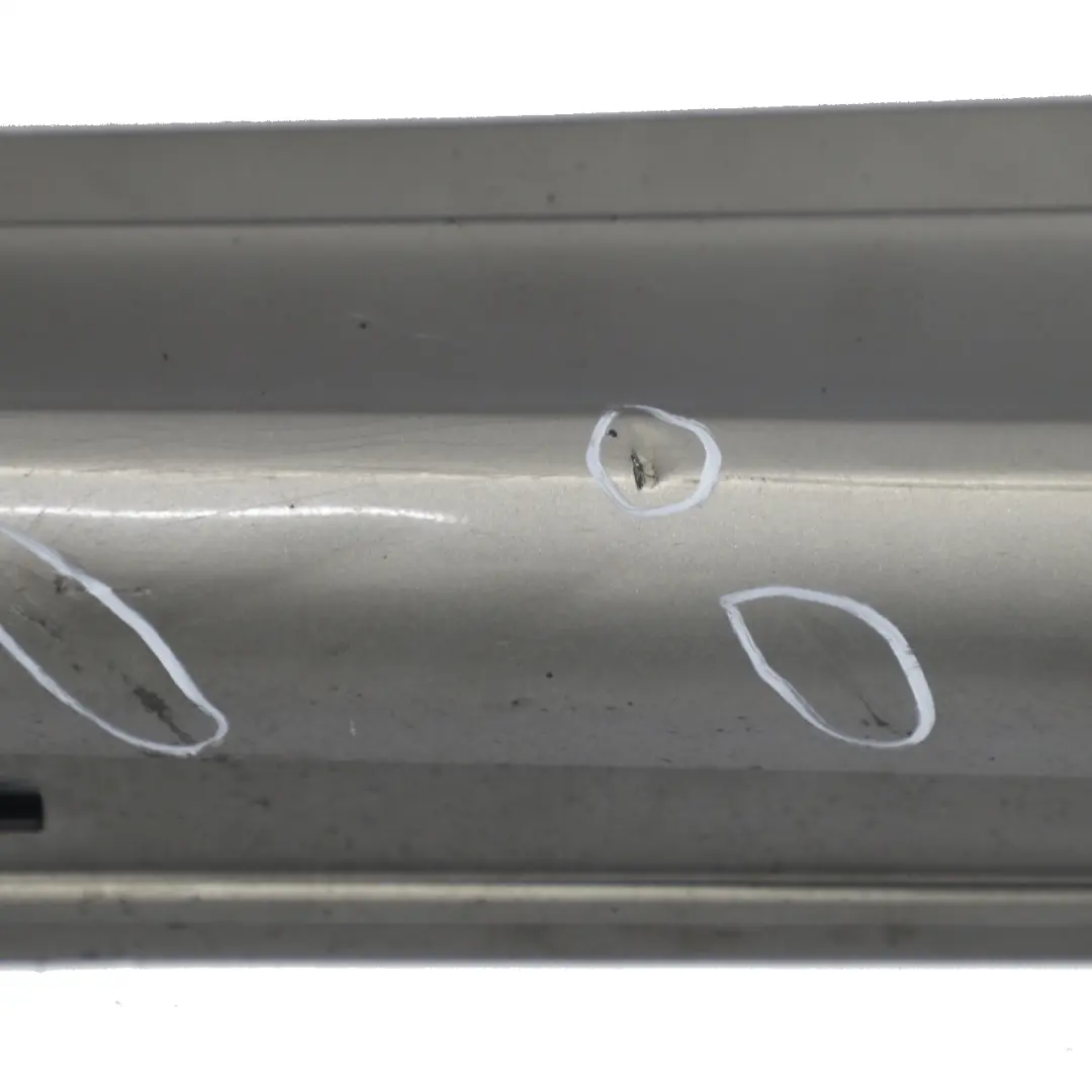 Mercedes W245 Side Skirt Trim Door Sill Cover Left N/S Comet Grey Metallic - 748 - SKU A1696111508-KMG1 - Part number A1696111508