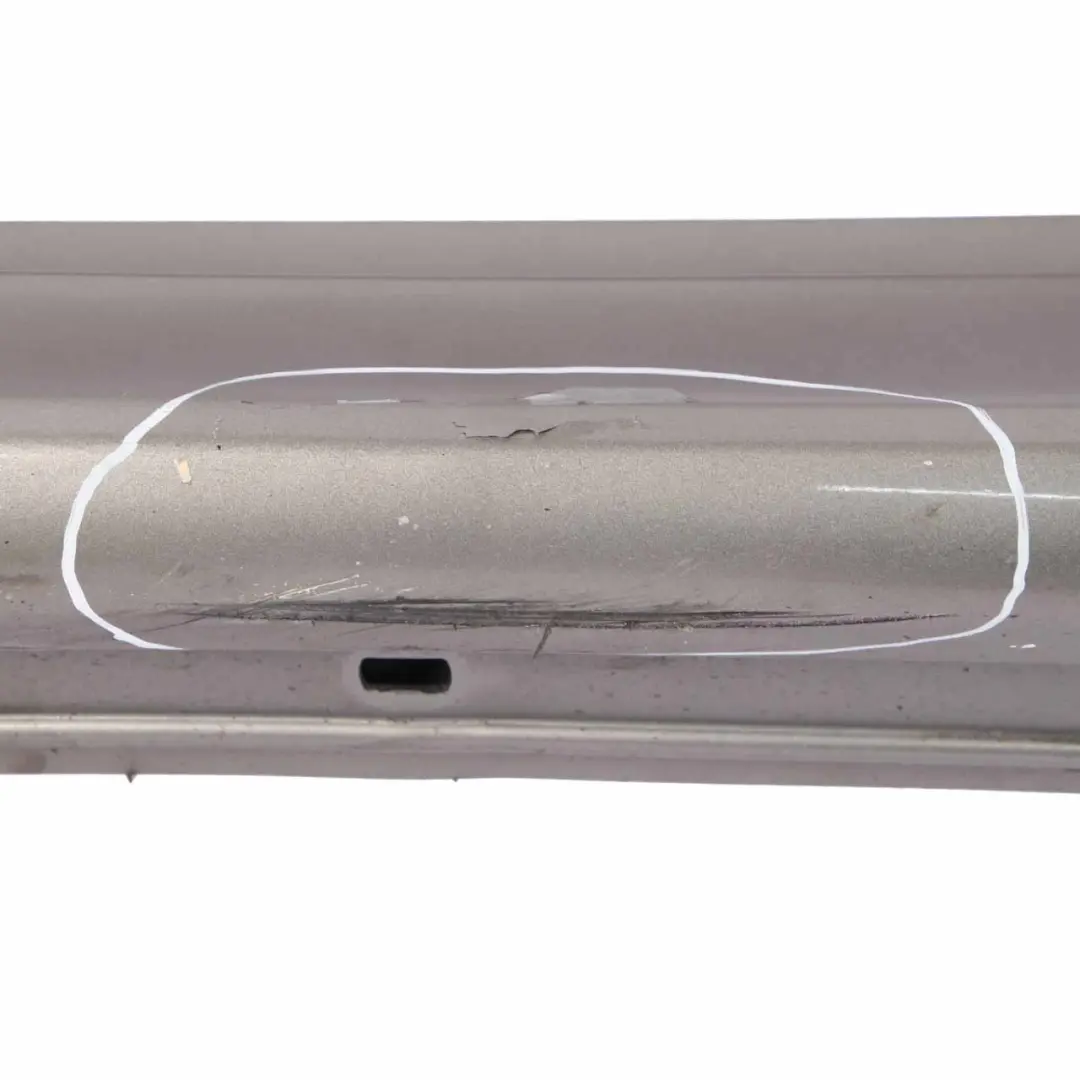 Side Skirt Trim Door Sill Cover Left N/S Comet Grey Metallic - 748 to Mercedes W245 with Part number A1696111508 Mercedes W245 Side Skirt Trim Door Sill Cover Left N/S Comet Grey Metallic - 748 - SKU A1696111508-KMG - Part number A1696111508