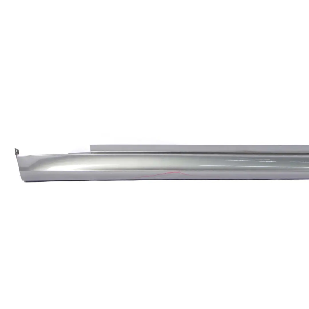 Door Sill Side Cover Skirt Right O/S Mountain Grey Metallic - 787 to Mercedes W245 with Part number A1696111608 Mercedes W245 Door Sill Side Cover Skirt Right O/S Mountain Grey Metallic - 787 - SKU A1696111608-MG - Part number A1696111608