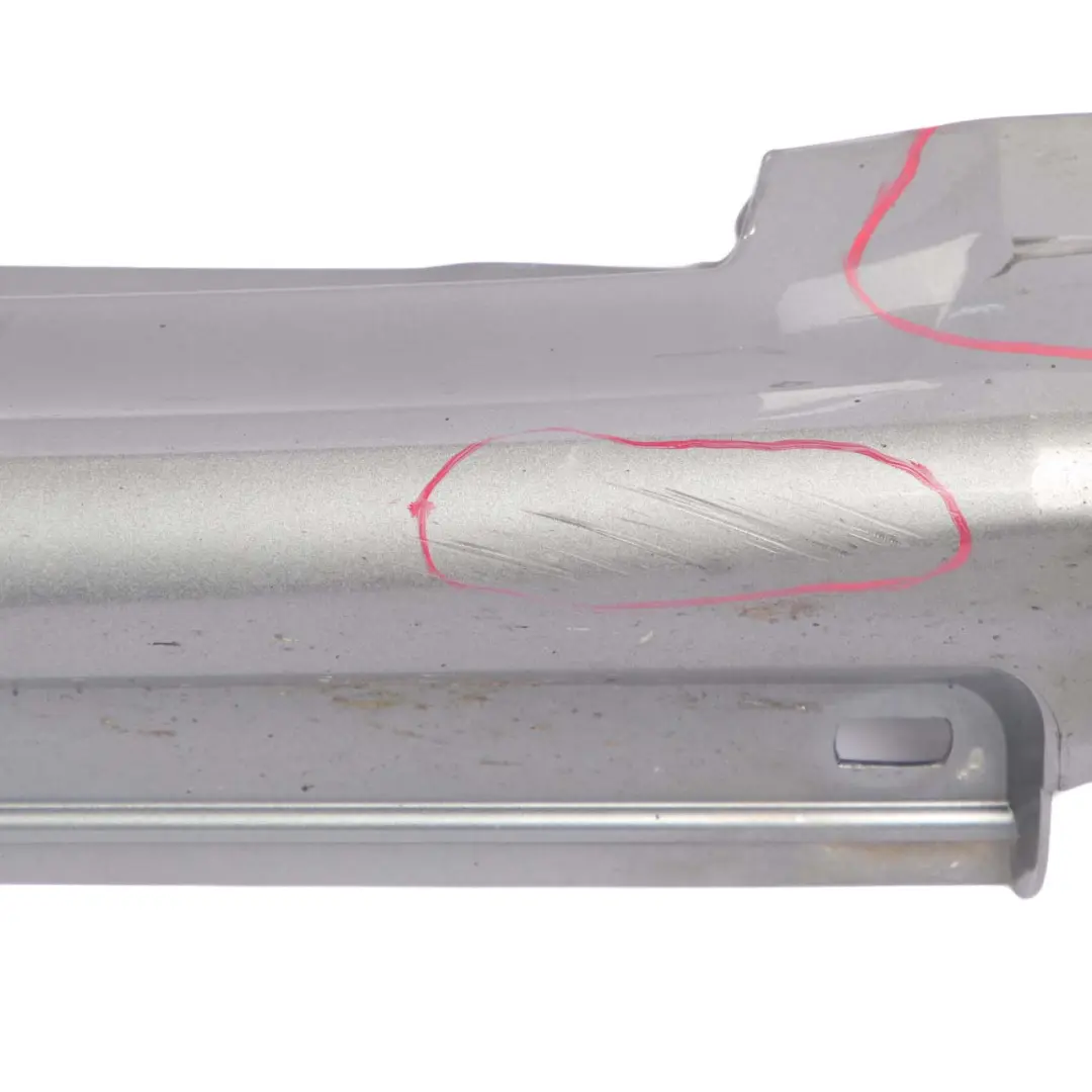 Mercedes W245 Door Sill Side Cover Skirt Right O/S Mountain Grey Metallic - 787 - SKU A1696111608-MG - Part number A1696111608