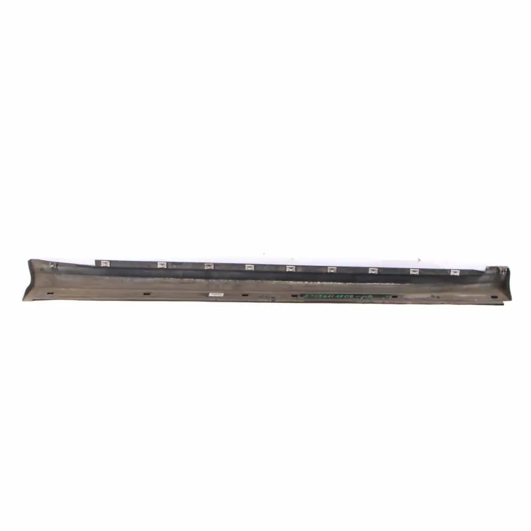 Side Skirt Trim Door Sill Cover Left N/S Night Black Metallic 696 to Mercedes W245 with Part number A1696111508 Mercedes W245 Side Skirt Trim Door Sill Cover Left N/S Night Black Metallic 696 - SKU A1696111508-NIB - Part number A1696111508