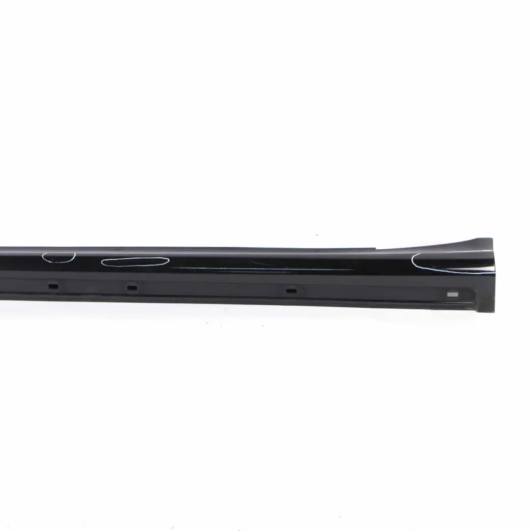 Side Skirt Trim Door Sill Cover Left N/S Night Black Metallic 696 to Mercedes W245 with Part number A1696111508 Mercedes W245 Side Skirt Trim Door Sill Cover Left N/S Night Black Metallic 696 - SKU A1696111508-NIB - Part number A1696111508