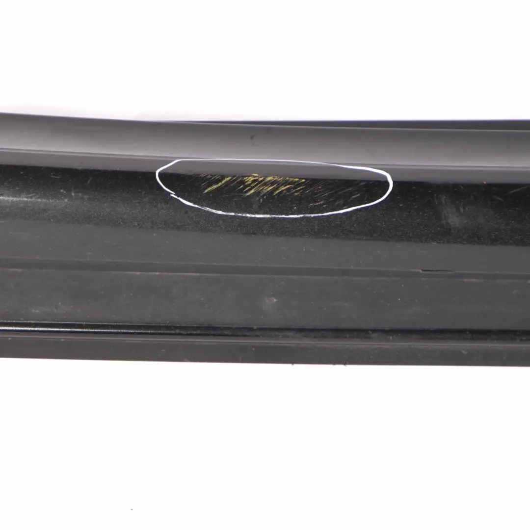 Mercedes W245 Side Skirt Trim Door Sill Cover Left N/S Night Black Metallic 696 - SKU A1696111508-NIB - Part number A1696111508
