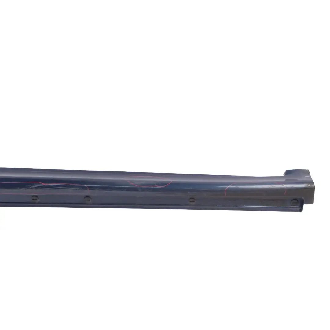  Mercedes-Benz B W245 Door Sill Side Cover Skirt Right O/S Atoll Blue - 375 - SKU A1696111608-AB - Part number A1696111608