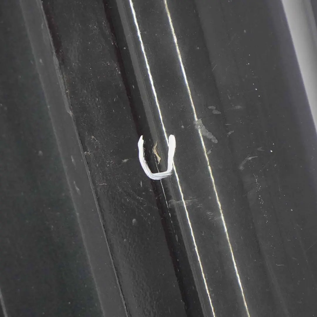  Faldón lateral Mercedes W245 Cubre umbral puerta derecho Negro cósmico - 191 - SKU A1696111608-KB4 - Número de pieza A1696111608