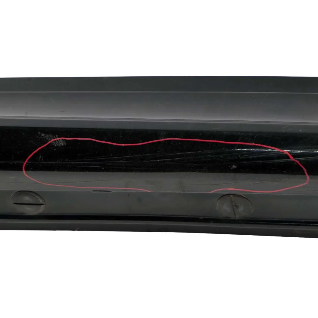 Türschweller Seitenabdeckung Rechts Kosmos Schwarz - 191 für Mercedes W245 mit Teilenummer A1696111608 Mercedes W245 Türschweller Seitenabdeckung Rechts Kosmos Schwarz - 191 - SKU A1696111608-KB - Teilenummer A1696111608