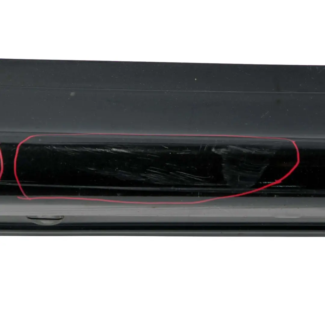 Mercedes-Benz B W245 Door Sill Side Cover Skirt Right O/S Kosmos Black - 191 to with Part number A1696111608 Mercedes-Benz B W245 Door Sill Side Cover Skirt Right O/S Kosmos Black - 191 - SKU A1696111608-KB - Part number A1696111608