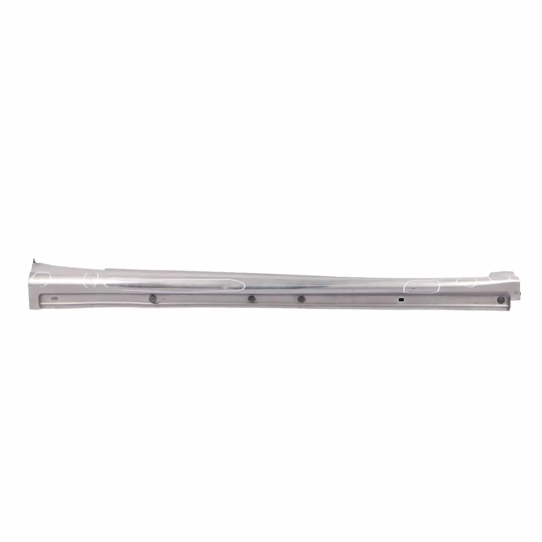 Mercedes W245 Side Skirt Door Sill Cover Right O/S Comet Grey Metallic - 748 - SKU A1696111608-KMG - Part number A1696111608