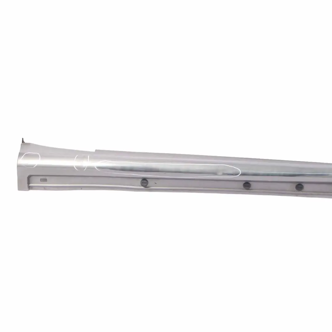 Mercedes W245 Side Skirt Door Sill Cover Right O/S Comet Grey Metallic - 748 - SKU A1696111608-KMG - Part number A1696111608